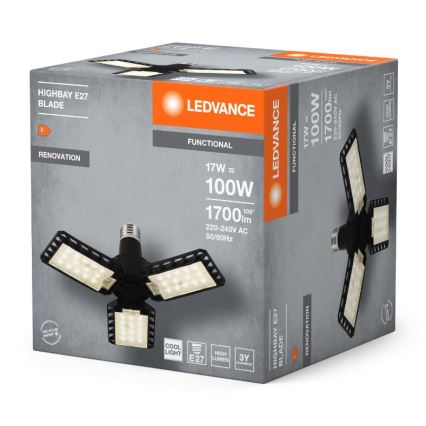 Λαμπτήρας LED HIGHBAY E27/17W/230V 4000K - Ledvance