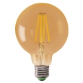 Λαμπτήρας LED LEDSTAR AMBER G80 E27/8W/230V 2200K