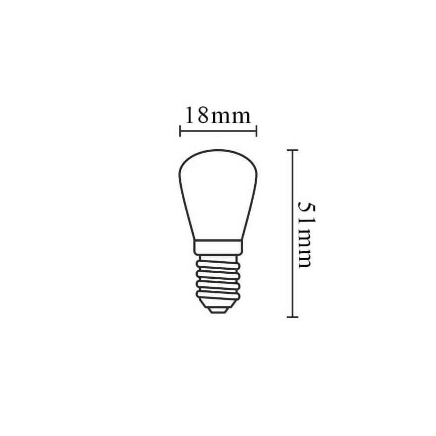 Λαμπτήρας LED MINI E14/3,5W/230V 4000K