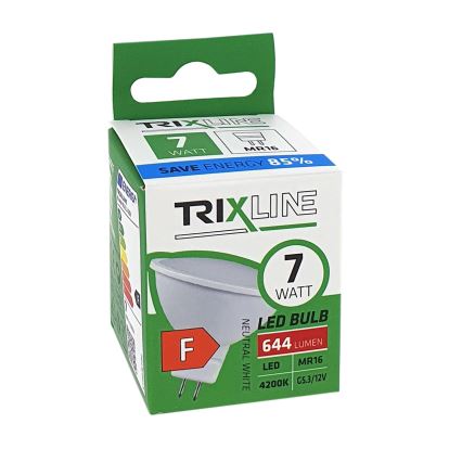 Λαμπτήρας LED MR16 GU5,3/7W/12V 4200K