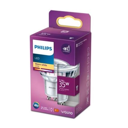 Λαμπτήρας LED Philips PAR16 GU10/3,5W/230V 2700K