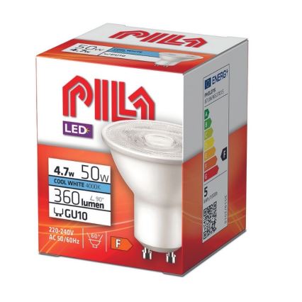 Λαμπτήρας LED Philips Pila PAR16 GU10/4,7W/230V 4000K
