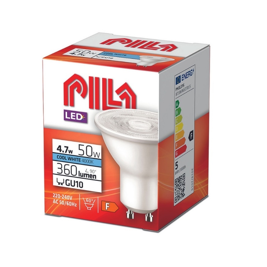 Λαμπτήρας LED Philips Pila PAR16 GU10/4,7W/230V 4000K