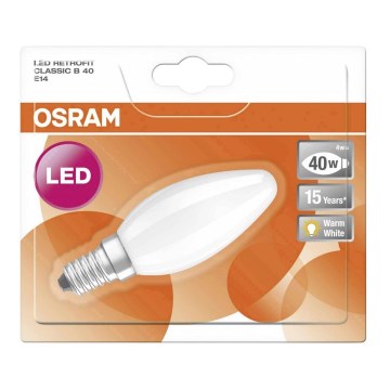 Λαμπτήρας LED RETROFIT B40 E14/4W/230V 2700K - Osram