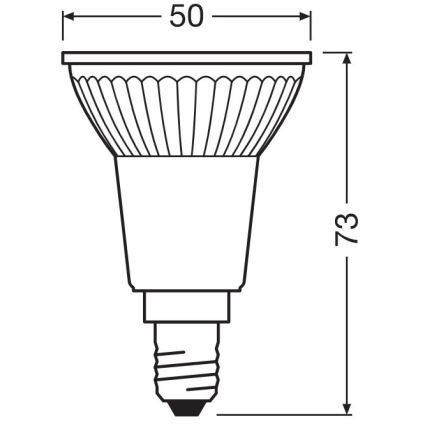 Λαμπτήρας LED STAR PAR16 E14/4,5W/230V 2700K - Osram