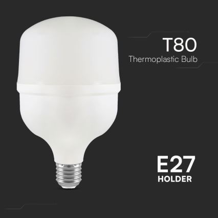 Λαμπτήρας LED T80 E27/20W/230V 4000K