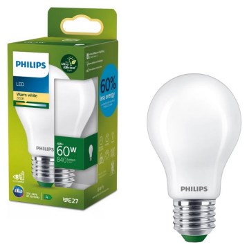 Λαμπτήρας LED ULTRAEFFICIENT Philips A60 E27/4W/230V 2700K