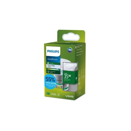 Λαμπτήρας LED ULTRAEFFICIENT Philips PAR16 GU10/1,2W/230V 4000K