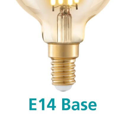 Λαμπτήρας LED VINTAGE E14/4W/230V 2200K - Eglo