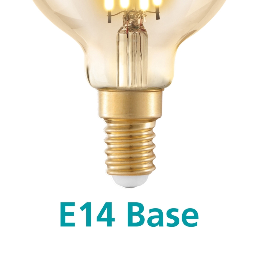 Λαμπτήρας LED VINTAGE E14/4W/230V 2200K - Eglo