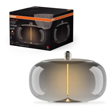 Λαμπτήρας LED VINTAGE FILAMENT E27/4W/230V 1800K φιμέ - Osram