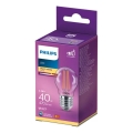 Λαμπτήρας LED VINTAGE Philips P45 E27/4,3W/230V 2700K