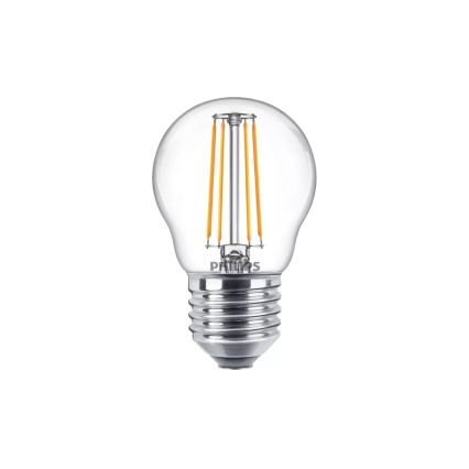 Λαμπτήρας LED VINTAGE Philips P45 E27/4,3W/230V 2700K