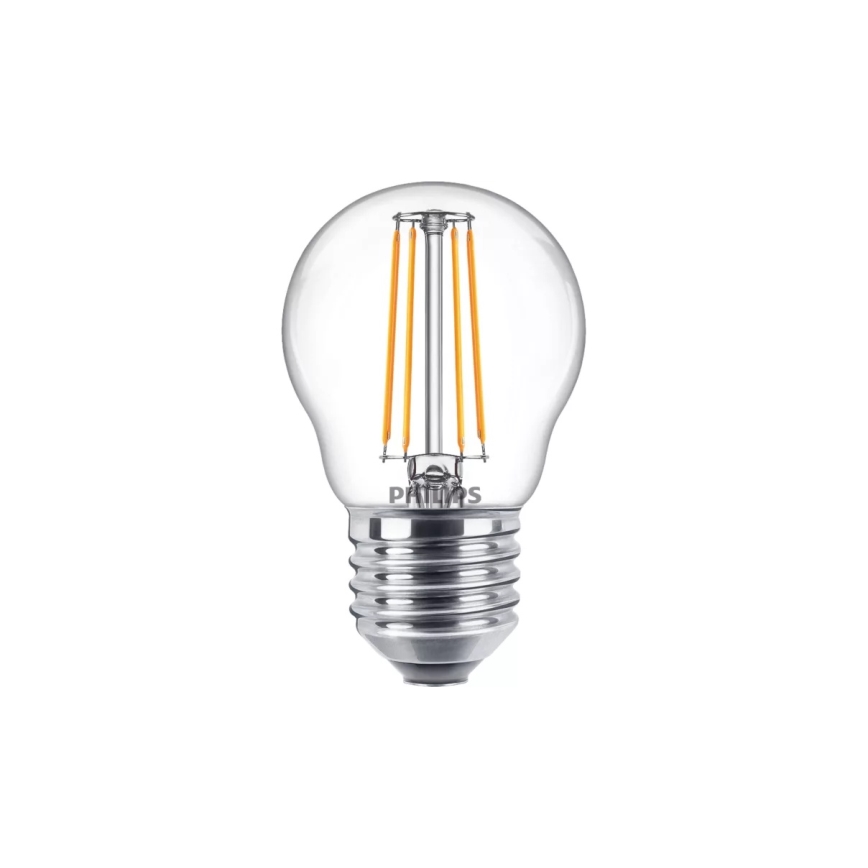 Λαμπτήρας LED VINTAGE Philips P45 E27/4,3W/230V 2700K