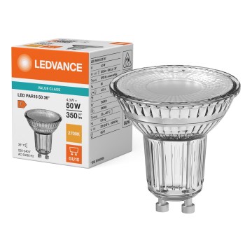 Λαμπτήρας προβολέας LED PAR16 GU10/4,3W/230V 2700K 36° - Ledvance