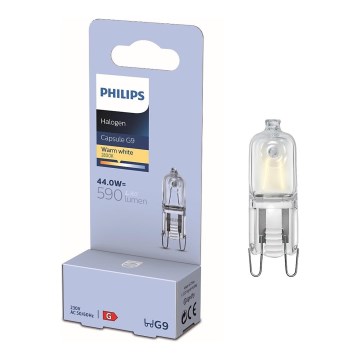 Λαμπτήρας βαρέως τύπου Philips HALOGEN G9/44W/230V 2800K