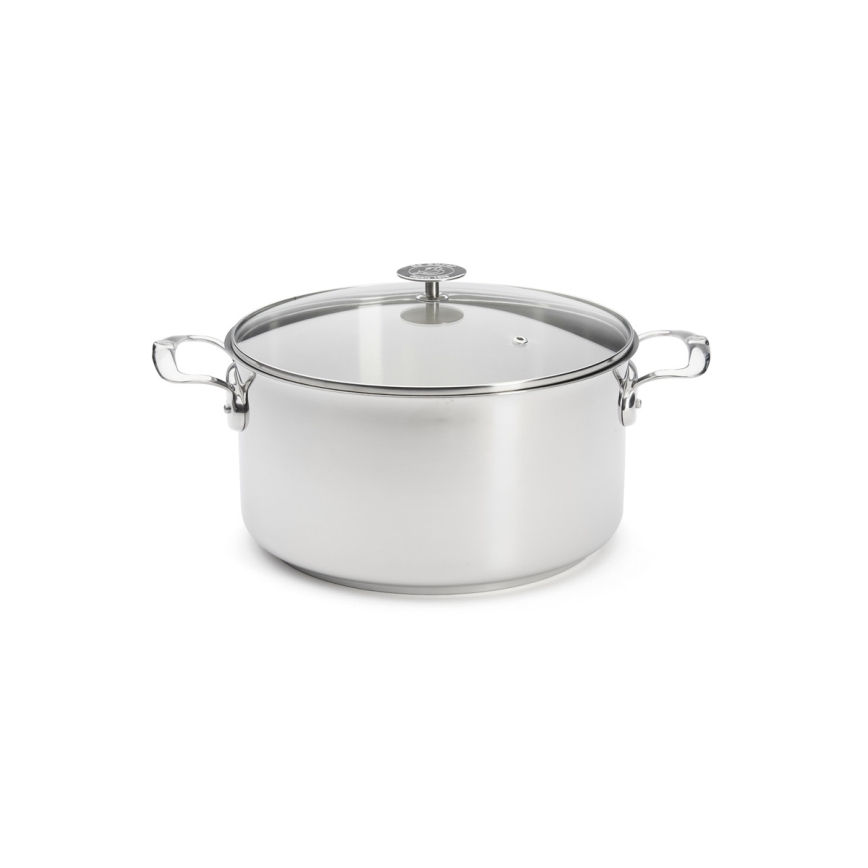 De Buyer 3427.28 - Κατσαρόλα MILADY 28 cm με καπάκι, από ανοξείδωτο ατσάλι