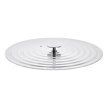 De Buyer 3460.04 - Πολυχρηστικό καπάκι για ρηχά τηγάνια 30–32 εκ., από ανοξείδωτο ατσάλι