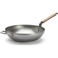 De Buyer 5717.32 - Τηγάνι Wok MINERAL B BOIS 32 εκ.