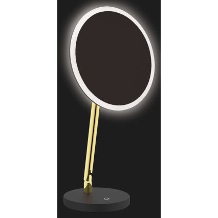 Deante ADI_Z812 - LED επαναφορτιζόμενος καλλυντικός καθρέφτης μπάνιου SILIA LED/5V 5000 mAh 2700-6500K IP44