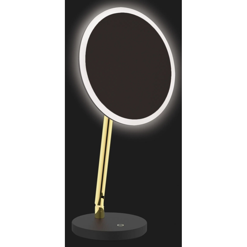 Deante ADI_Z812 - LED επαναφορτιζόμενος καλλυντικός καθρέφτης μπάνιου SILIA LED/5V 5000 mAh 2700-6500K IP44