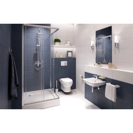 Deante ADM_A611 - Επιτοίχια κρεμάστρα για πετσέτες MOKKO 30 cm λευκή