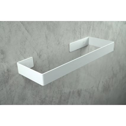 Deante ADM_A611 - Επιτοίχια κρεμάστρα για πετσέτες MOKKO 30 cm λευκή