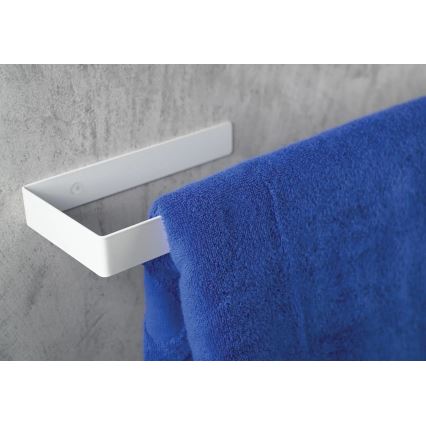 Deante ADM_A621 - Επιτοίχια κρεμάστρα για πετσέτες MOKKO, 60 cm, σε λευκό