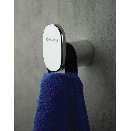 Deante ADR_0111 - Επιτοίχιος γάντζος ROUND σε γυαλιστερό χρώμιο