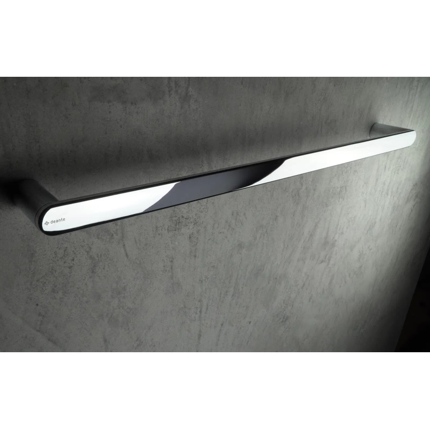 Deante ADR_0621 - Επιτοίχια κρεμάστρα πετσετών ROUND 62,8 εκ. γυαλιστερό χρώμιο