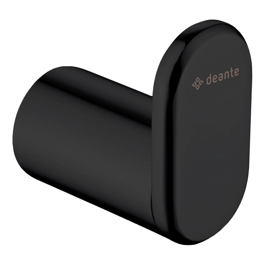 Deante ADR_N111 - Επιτοίχιος γάντζος ROUND, μαύρος