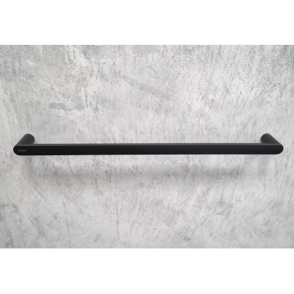 Deante ADR_N621 - Επιτοίχια κρεμάστρα για πετσέτες ROUND 62,8 cm μαύρη