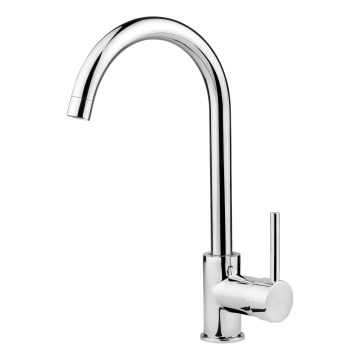 Deante BCA_062M - Μπαταρία κουζίνας ASTER γυαλιστερό χρώμιο