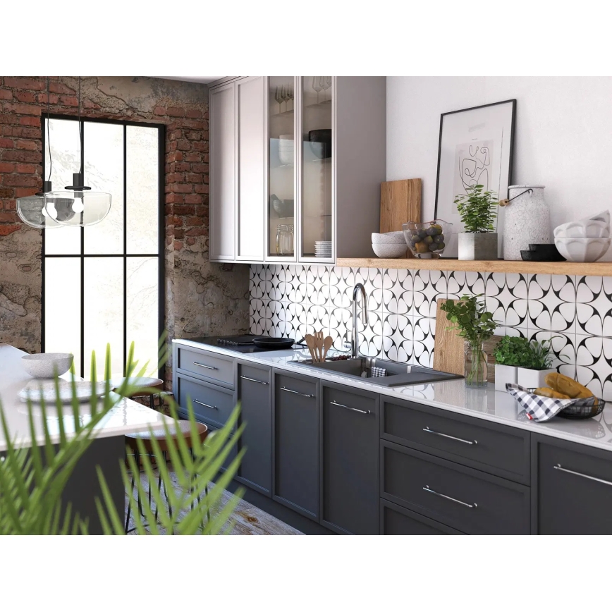 Deante BDH_072M - Μπαταρία κουζίνας με ντους LUKRECJA γυαλιστερό χρώμιο