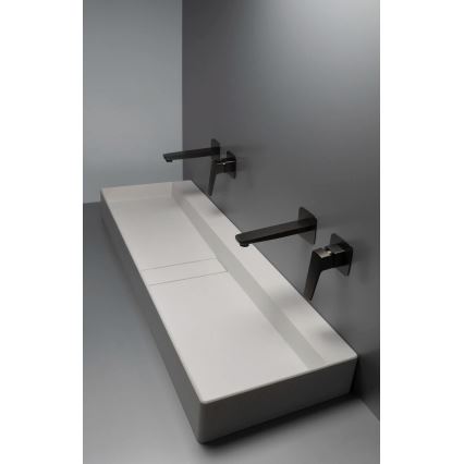 Deante BQL_N54L - Μπαταρία νιπτήρα BLUR για εντοιχισμένη εγκατάσταση, μαύρη