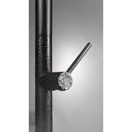 Deante BQO_N72M - Μπαταρία κουζίνας με ντους OLFATO μαύρο