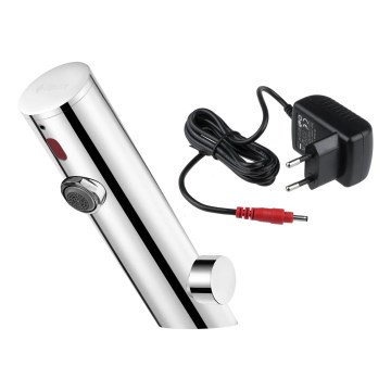 Deante BQR_P29V - Μπαταρία Νιπτήρος με φωτοκύτταρο Βαλβίδα νιπτήρος with temperature regulation SENSE 230/6V polished ατσάλι