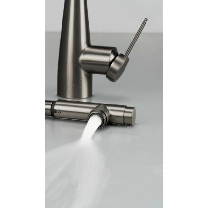 Deante BRE_D75M - Μπαταρία κουζίνας με ντους ERIDAN τιτάνιο