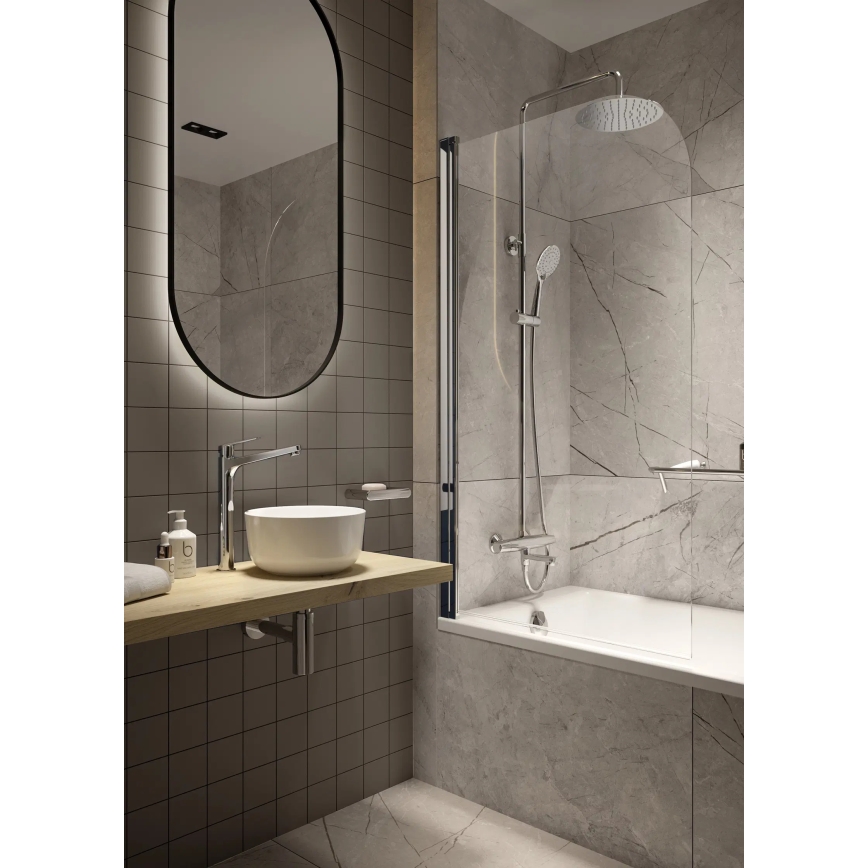 Deante CDJ_6U2S - Εντοιχιζόμενο νιπτήρα JASMIN διάμετρος 28 εκ. κεραμικό/λευκό