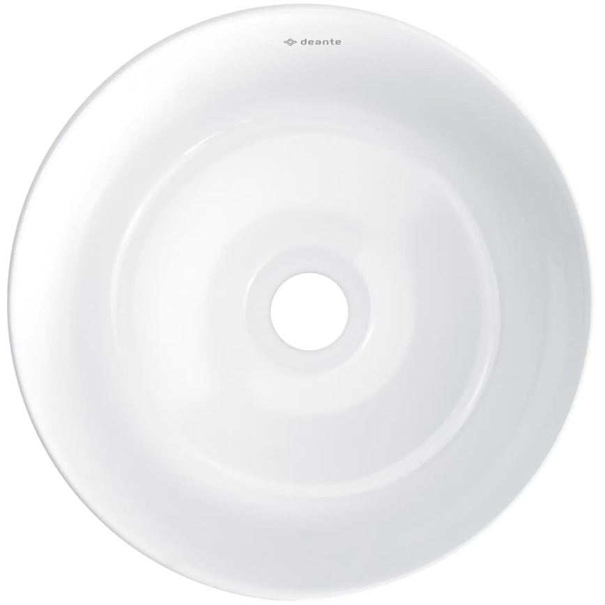 Deante CDJ_6U2S - Νιπτήρας μπάνιου JASMIN διάμετρος 28 cm κεραμικός/λευκό