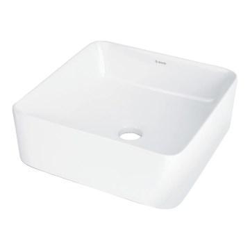 Deante CDJ_6U3S - Επιτραπέζιος νιπτήρας JASMIN 34,5x34,5 cm κεραμικός/λευκός