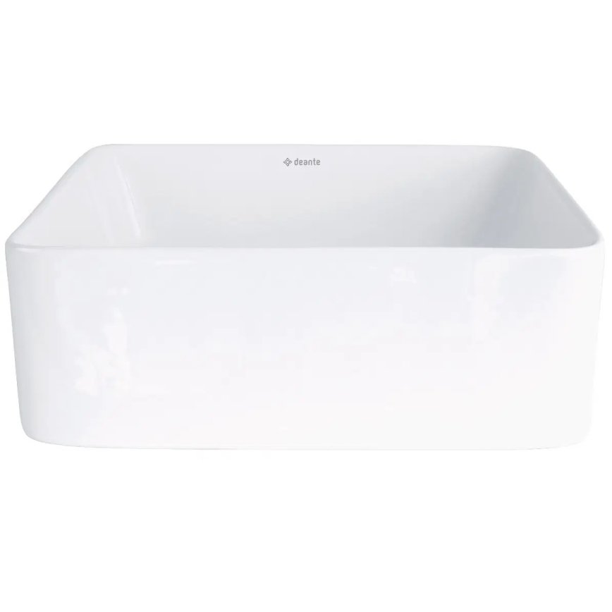 Deante CDJ_6U3S - Επιτραπέζιος νιπτήρας JASMIN 34,5x34,5 cm κεραμικός/λευκός