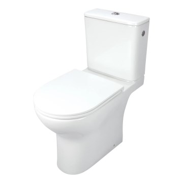 Deante CDJD6RPS - Επιδαπέδιο WC με κάθισμα JASMIN κεραμικό/λευκό