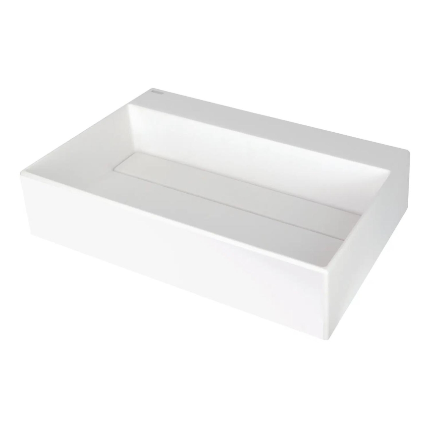 Deante CQR_AU6M - Νιπτήρας μπάνιου CORREO 40x60 cm γρανίτης/αλαβάστρο