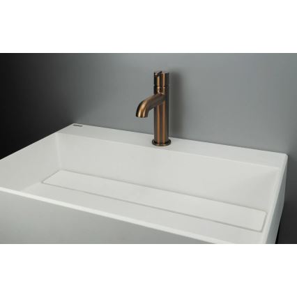 Deante CQR_AU6M - Νιπτήρας μπάνιου CORREO 40x60 cm γρανίτης/αλαβάστρο