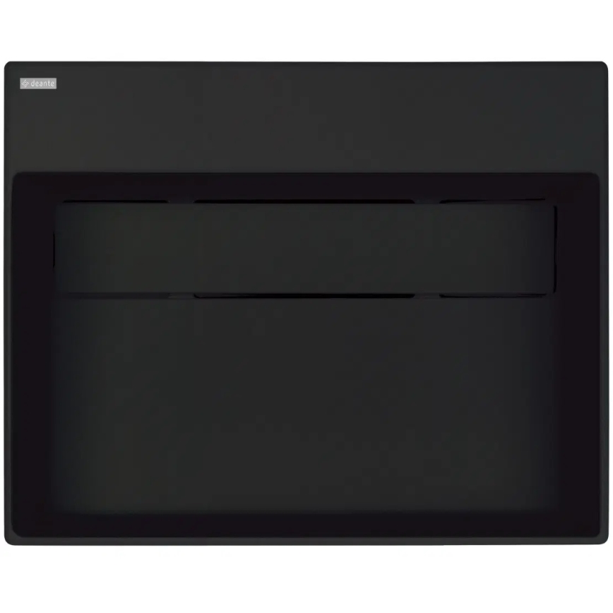 Deante CQR_NU5M - Εντοιχιζόμενο νιπτήρας CORREO 40x50 εκ. γρανίτης/μαύρο