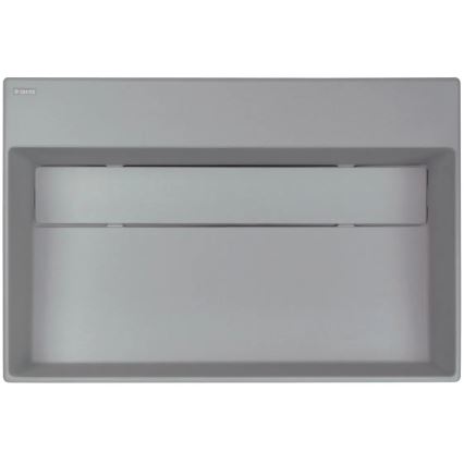 Deante CQR_SU6M - Νιπτήρας μπάνιου CORREO 40x60cm γρανίτης/γκρι μεταλλικό