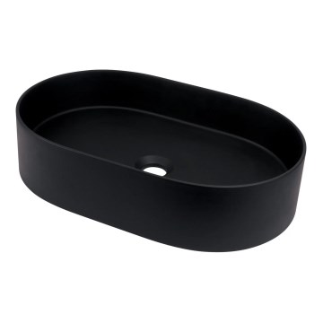 Deante CQS_NU6S - Επιτραπέζιος νιπτήρας SILIA 35x55 cm γρανίτης/μαύρο