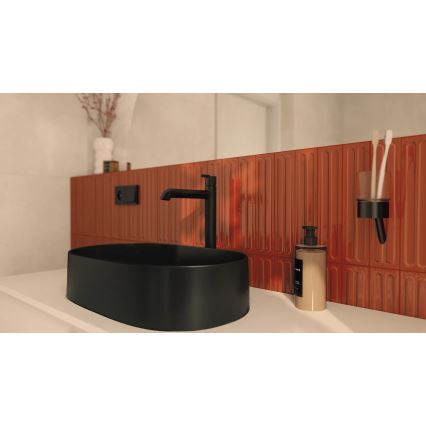 Deante CQS_NU6S - Επιτραπέζιος νιπτήρας SILIA 35x55 cm γρανίτης/μαύρο