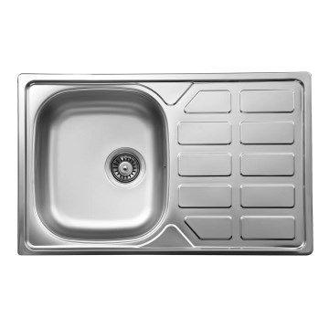 Deante ZEO_0113 - Νεροχύτης κουζίνας SOUL 49x78 cm σατινέ